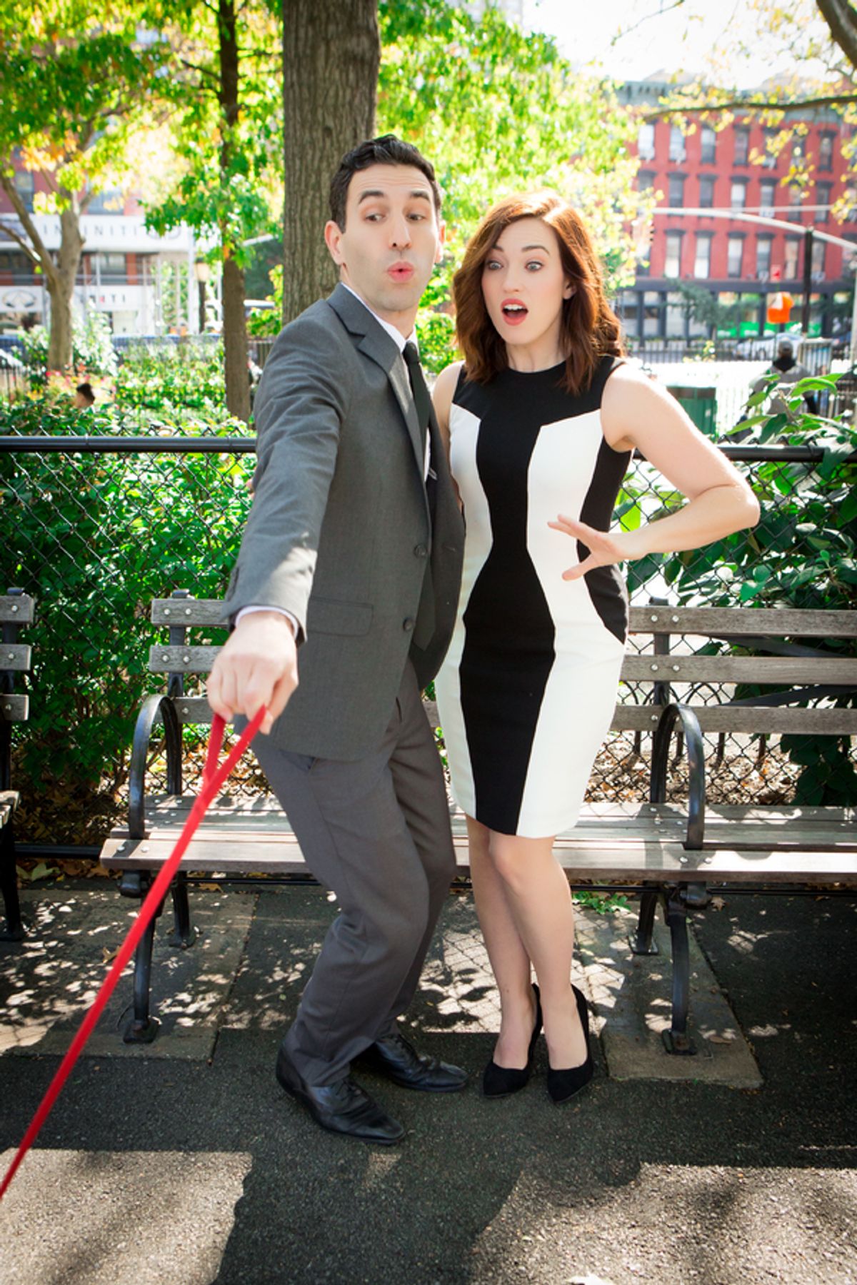 David Perlman and Stefanie Brown at 