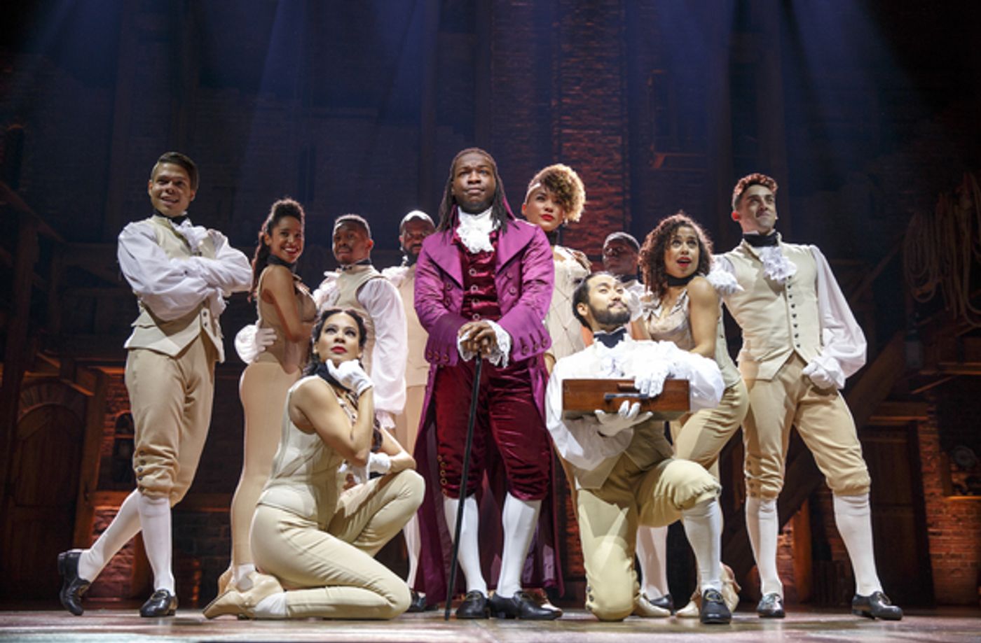 Photo Flash: HAMILTON Takes Its Shot in Chicago- First Look!  Image