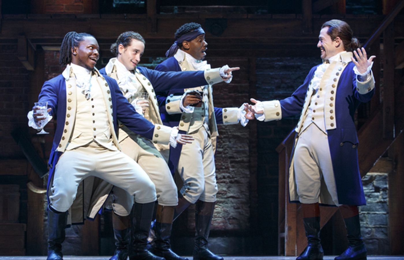 Photo Flash: HAMILTON Takes Its Shot in Chicago- First Look!  Image