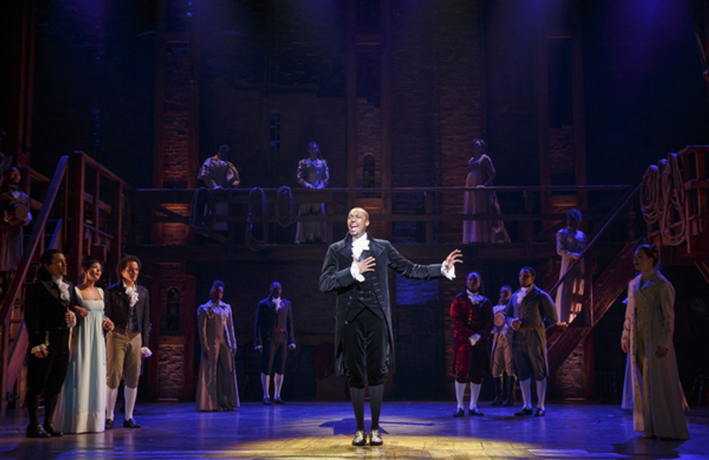 Photo Flash: HAMILTON Takes Its Shot in Chicago- First Look!  Image