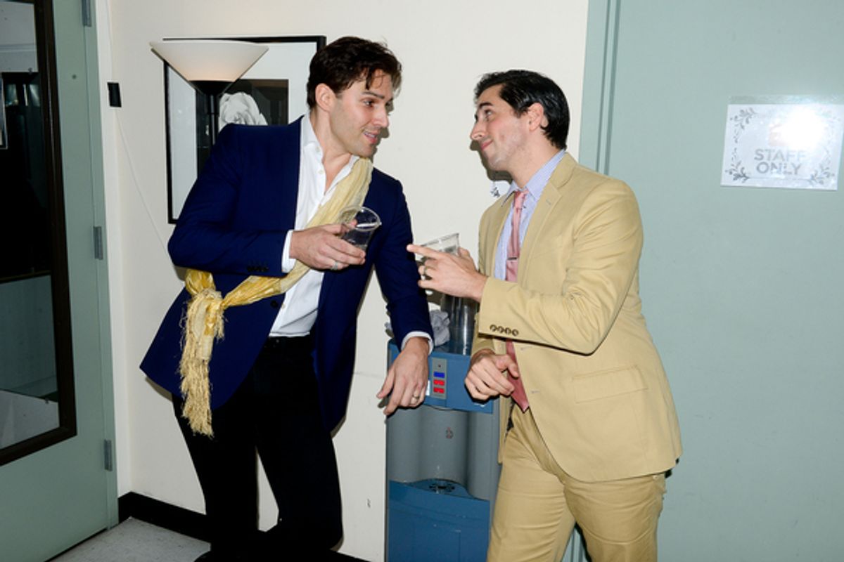 Ryan Silverman and Matthew Scott at 