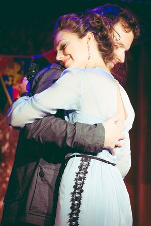 Joe Carroll and Laura Osnes
 Photo