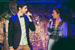 Drew Gehling and Laura Osnes Photo