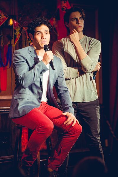 Adam Jacobs and Derek Klena
 Photo