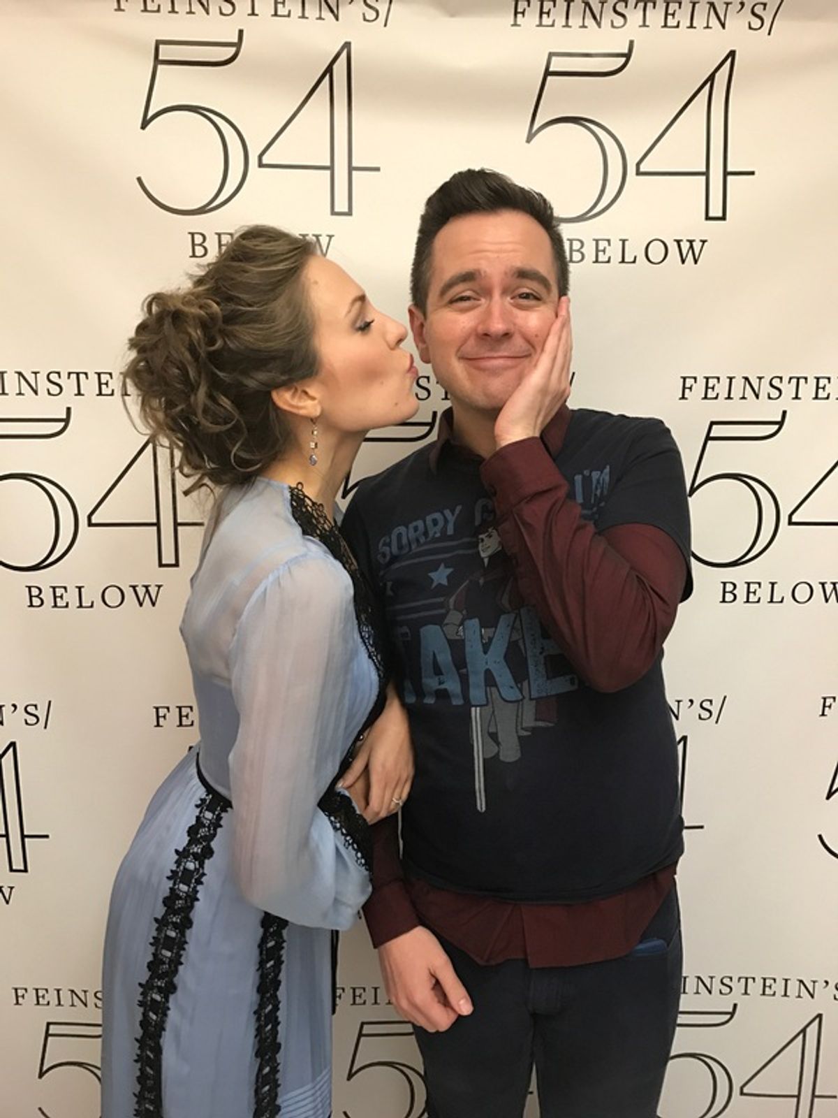 Laura Osnes and Benjamin Rauhala at 