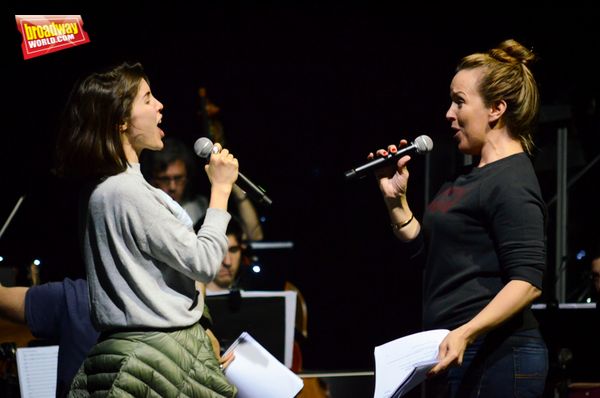 Josefina Scaglione y Alice Ripley Photo