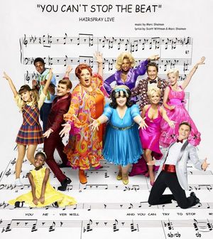 Ephraim Skyes as Seaweed J. Stubbs, Jennifer Hudson as Motormouth Maybelle, Martin Short as Wilbur Turnblad, Dove Cameron as Amber Von Tussle, Ariana Grande as Penny Pingleton, Garrett Clayton as Link Larkin, Harvey Fierstein as Edna Turnblad, Maddie Bail @ BroadwayWorld Ephraim Skyes as Seaweed J. Stubbs, Jennifer Hudson as Motormouth Maybelle, Martin Sh Photo