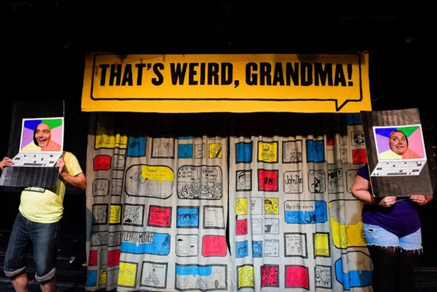 Photo Flash: Barrel of Monkeys Presents THAT'S WEIRD, GRANDMA: IT CAME FROM THE VOTING BOOTH  Image