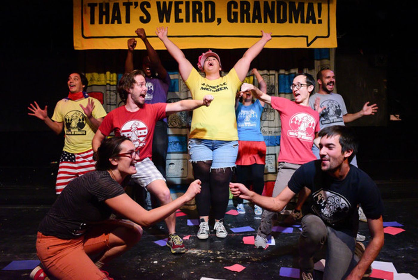 Photo Flash: Barrel of Monkeys Presents THAT'S WEIRD, GRANDMA: IT CAME FROM THE VOTING BOOTH  Image