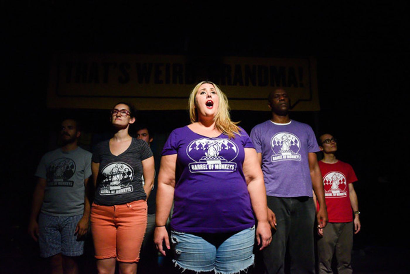 Photo Flash: Barrel of Monkeys Presents THAT'S WEIRD, GRANDMA: IT CAME FROM THE VOTING BOOTH  Image