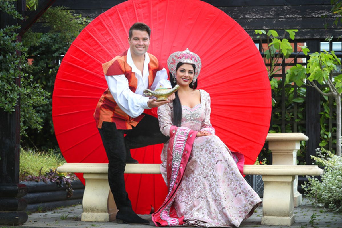 Joe McElderry and Lucy Kay  at 