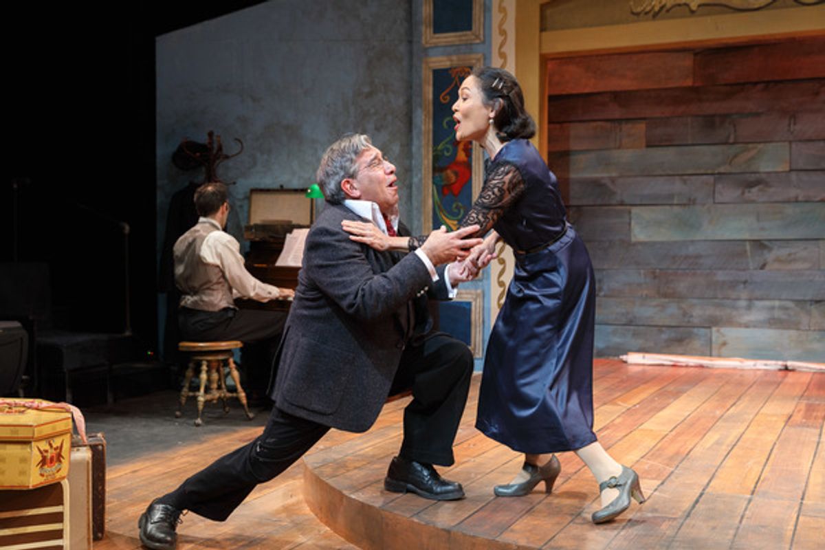 Eric Brooks and Lydia Gaston at 