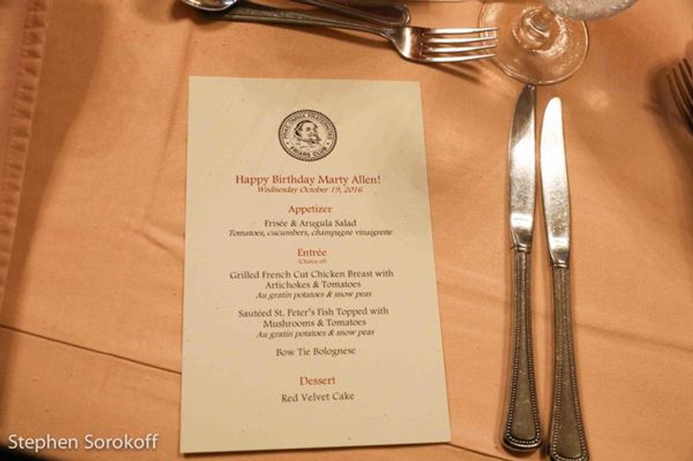 Photo Coverage: HELLO DERE Comic Marty Allen Hosted By The Friars Club  Image