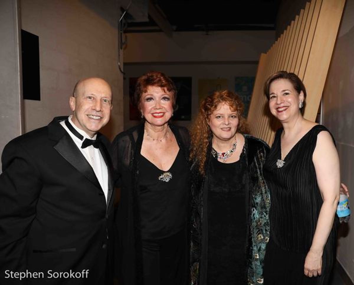 Alez Rybeck, Donna McKechnie, Sarah Rice, Celia Berk at 