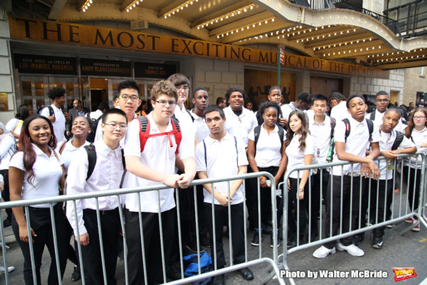Photo Coverage: #EduHam Takes Over at HAMILTON with Gilder Lehman Institute's American History Education Matinee Photo Coverage: #EduHam Takes Over at HAMILTON with Gilder Lehman Institute's American History Education Matinee Image