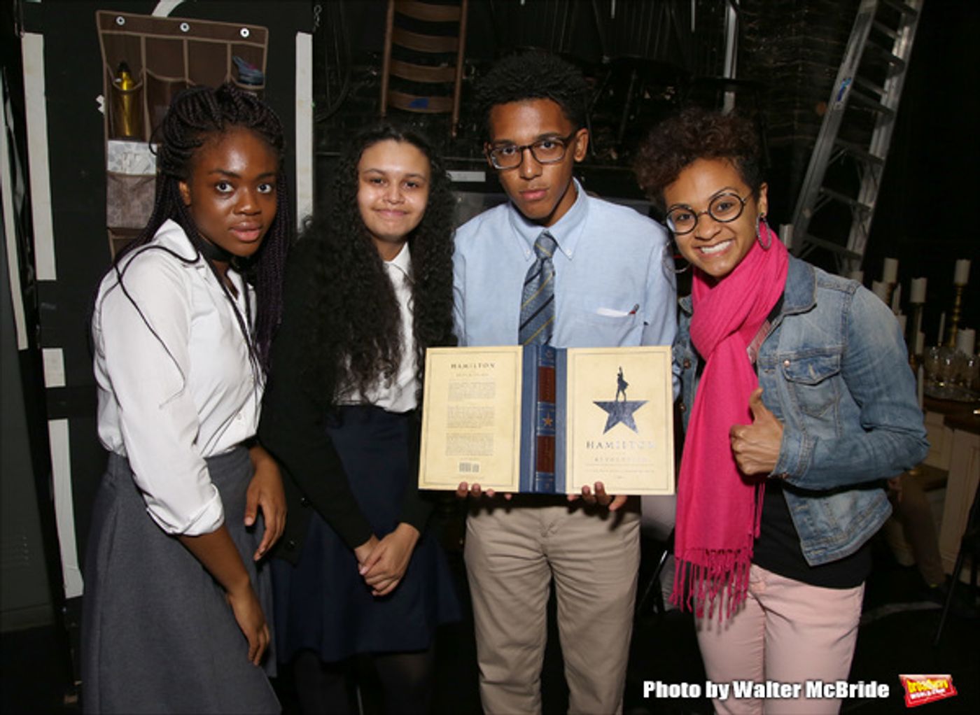 Photo Coverage: #EduHam Takes Over at HAMILTON with Gilder Lehman Institute's American History Education Matinee Photo Coverage: #EduHam Takes Over at HAMILTON with Gilder Lehman Institute's American History Education Matinee Image