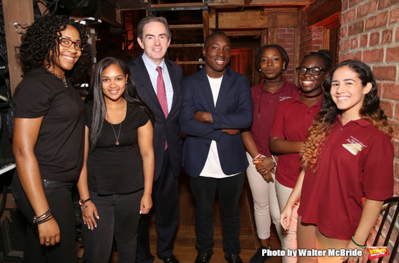 Photo Coverage: #EduHam Takes Over at HAMILTON with Gilder Lehman Institute's American History Education Matinee Photo Coverage: #EduHam Takes Over at HAMILTON with Gilder Lehman Institute's American History Education Matinee Image