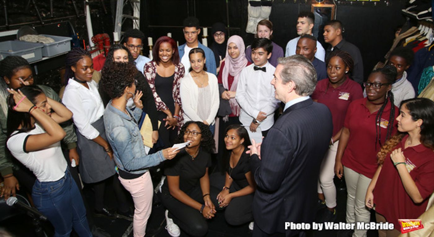 Photo Coverage: #EduHam Takes Over at HAMILTON with Gilder Lehman Institute's American History Education Matinee Photo Coverage: #EduHam Takes Over at HAMILTON with Gilder Lehman Institute's American History Education Matinee Image