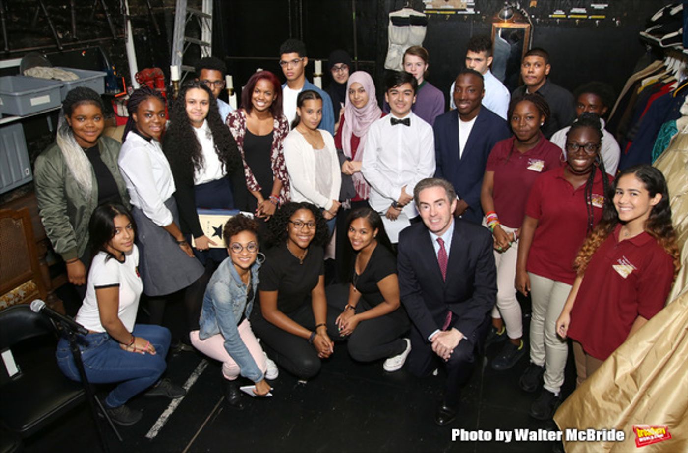 Photo Coverage: #EduHam Takes Over at HAMILTON with Gilder Lehman Institute's American History Education Matinee Photo Coverage: #EduHam Takes Over at HAMILTON with Gilder Lehman Institute's American History Education Matinee Image