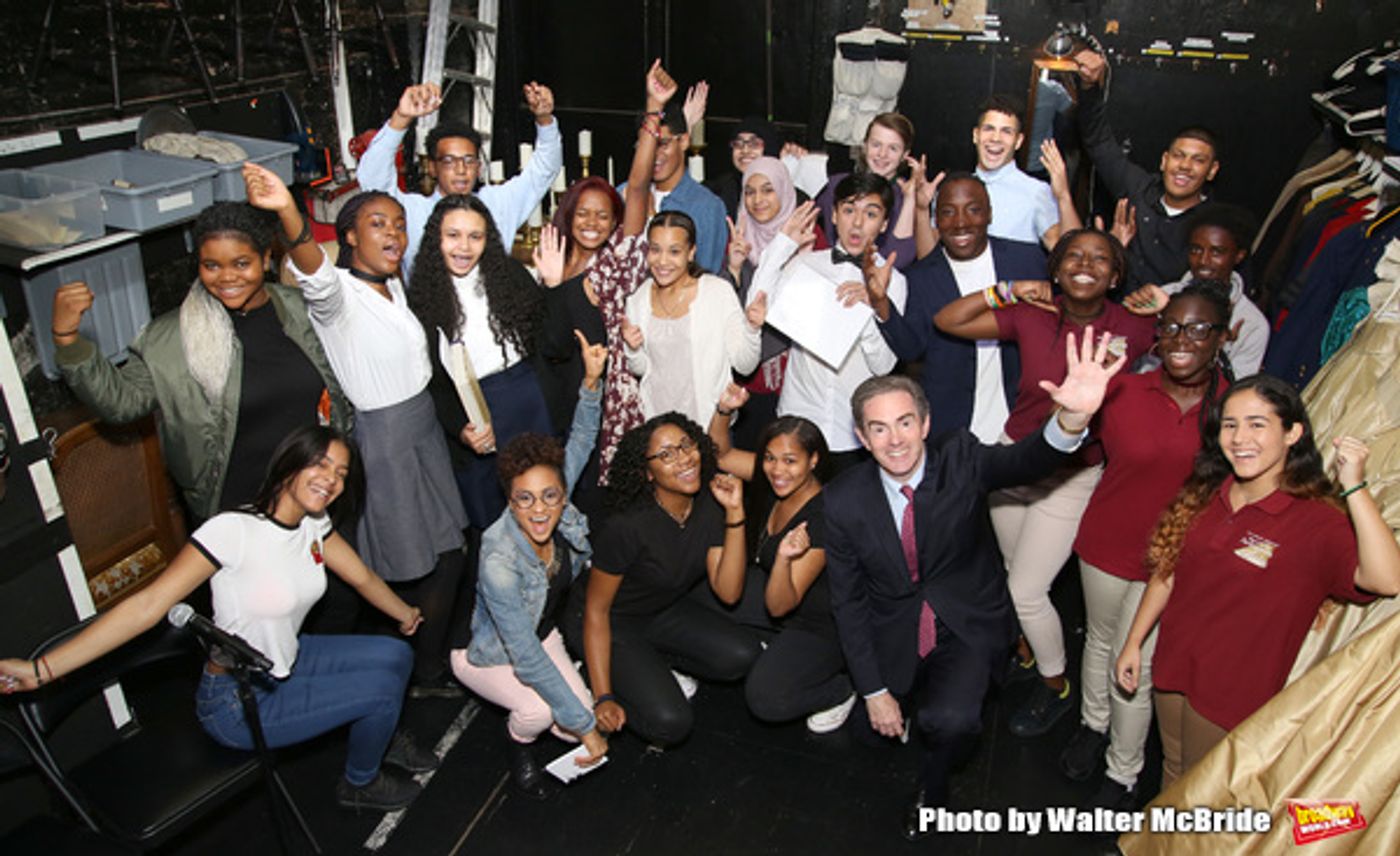 Photo Coverage: #EduHam Takes Over at HAMILTON with Gilder Lehman Institute's American History Education Matinee Photo Coverage: #EduHam Takes Over at HAMILTON with Gilder Lehman Institute's American History Education Matinee Image