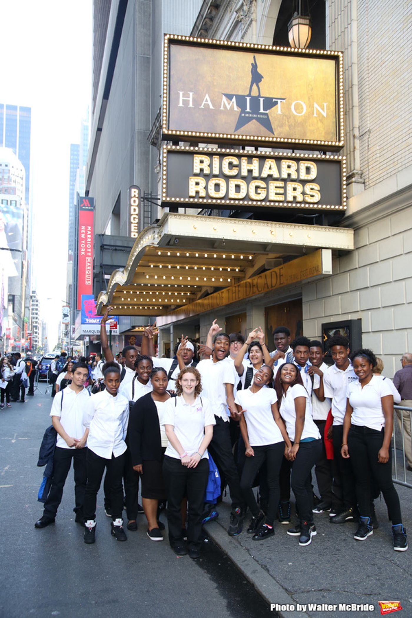 Photo Coverage: #EduHam Takes Over at HAMILTON with Gilder Lehman Institute's American History Education Matinee Photo Coverage: #EduHam Takes Over at HAMILTON with Gilder Lehman Institute's American History Education Matinee Image