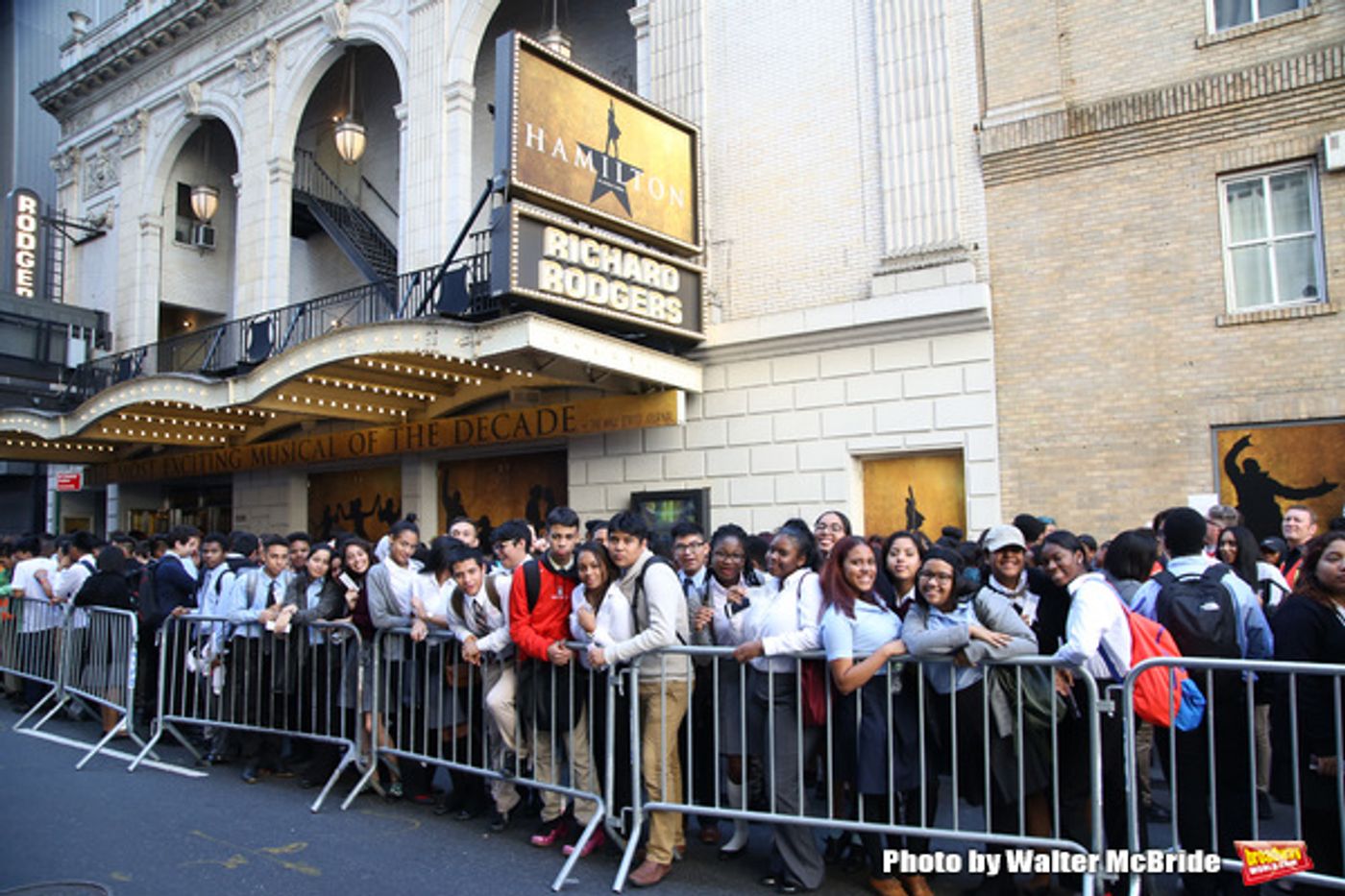 Photo Coverage: #EduHam Takes Over at HAMILTON with Gilder Lehman Institute's American History Education Matinee Photo Coverage: #EduHam Takes Over at HAMILTON with Gilder Lehman Institute's American History Education Matinee Image