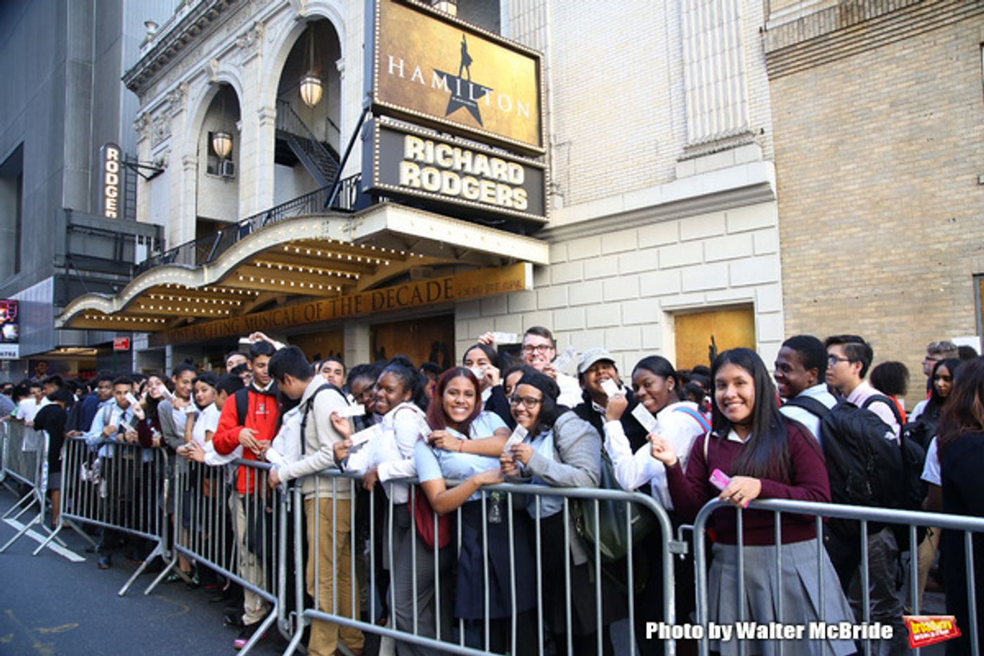 Photo Coverage: #EduHam Takes Over at HAMILTON with Gilder Lehman Institute's American History Education Matinee Photo Coverage: #EduHam Takes Over at HAMILTON with Gilder Lehman Institute's American History Education Matinee Image
