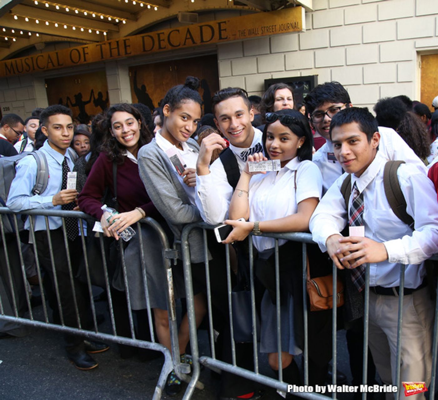 Photo Coverage: #EduHam Takes Over at HAMILTON with Gilder Lehman Institute's American History Education Matinee Photo Coverage: #EduHam Takes Over at HAMILTON with Gilder Lehman Institute's American History Education Matinee Image