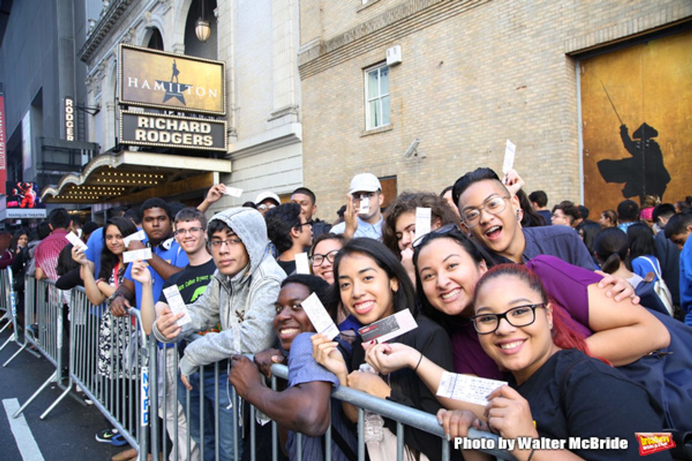 Photo Coverage: #EduHam Takes Over at HAMILTON with Gilder Lehman Institute's American History Education Matinee Photo Coverage: #EduHam Takes Over at HAMILTON with Gilder Lehman Institute's American History Education Matinee Image