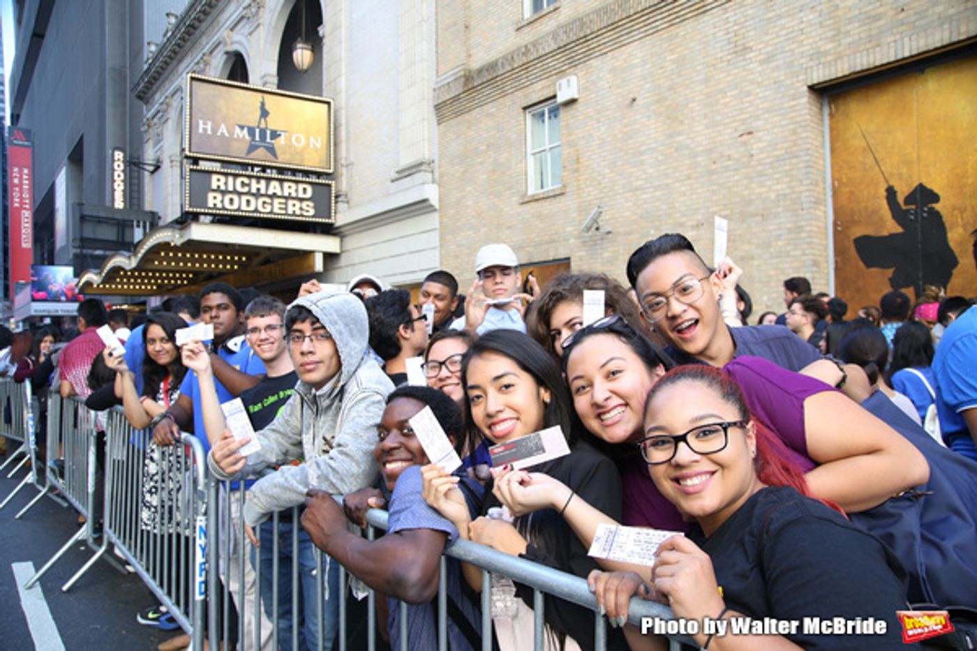 Photo Coverage: #EduHam Takes Over at HAMILTON with Gilder Lehman Institute's American History Education Matinee Photo Coverage: #EduHam Takes Over at HAMILTON with Gilder Lehman Institute's American History Education Matinee Image