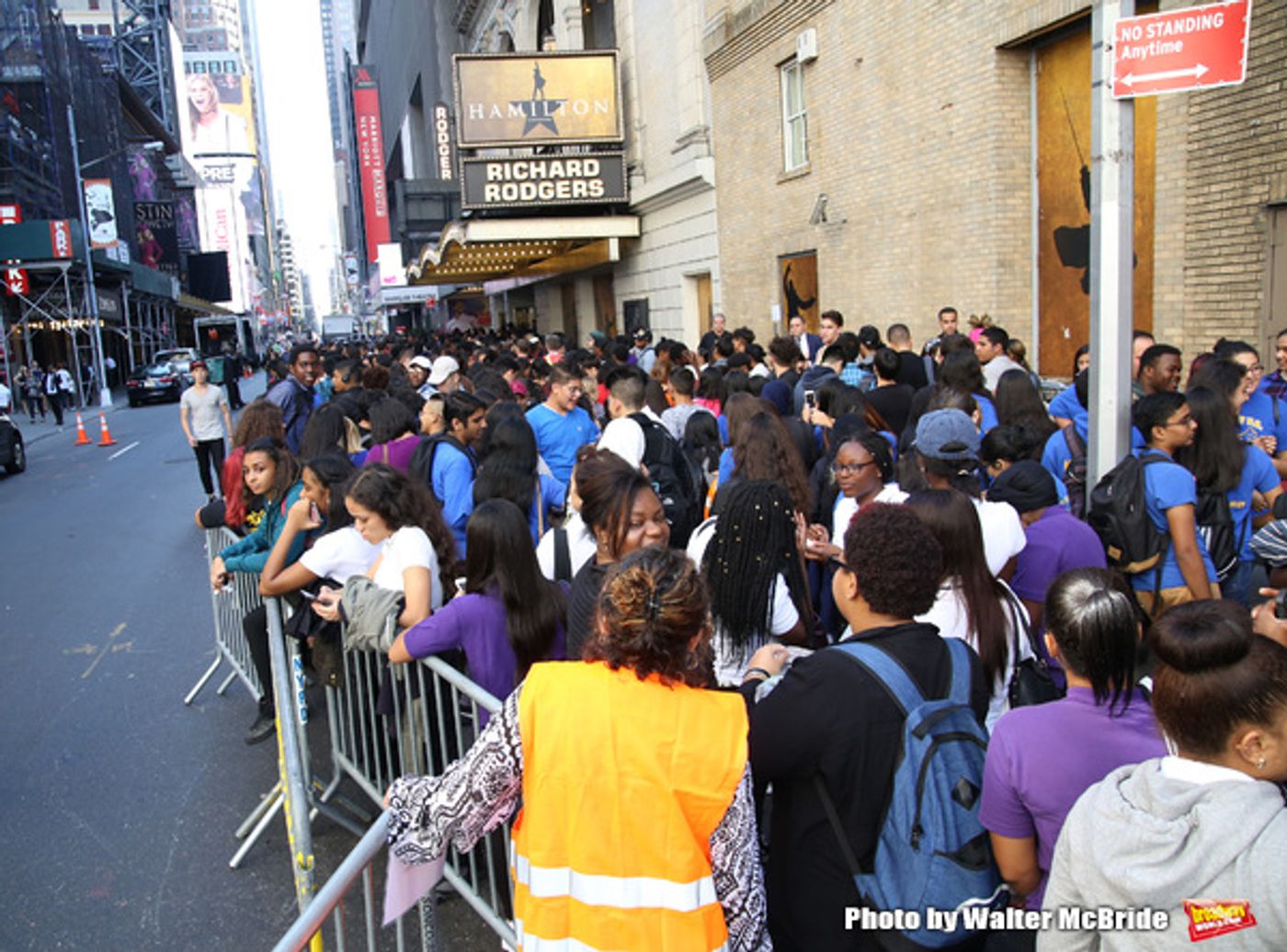 Photo Coverage: #EduHam Takes Over at HAMILTON with Gilder Lehman Institute's American History Education Matinee Photo Coverage: #EduHam Takes Over at HAMILTON with Gilder Lehman Institute's American History Education Matinee Image