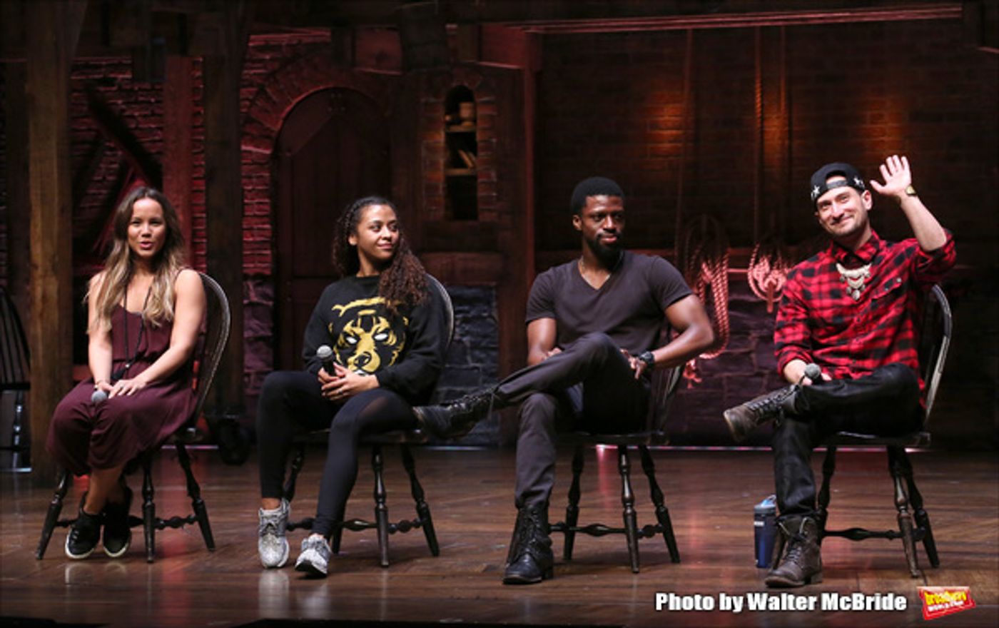 Photo Coverage: #EduHam Takes Over at HAMILTON with Gilder Lehman Institute's American History Education Matinee Photo Coverage: #EduHam Takes Over at HAMILTON with Gilder Lehman Institute's American History Education Matinee Image