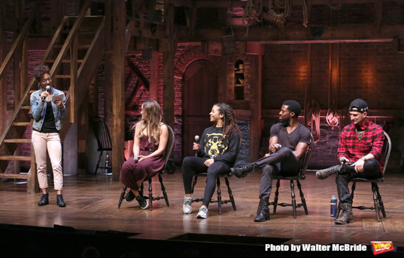 Photo Coverage: #EduHam Takes Over at HAMILTON with Gilder Lehman Institute's American History Education Matinee Photo Coverage: #EduHam Takes Over at HAMILTON with Gilder Lehman Institute's American History Education Matinee Image