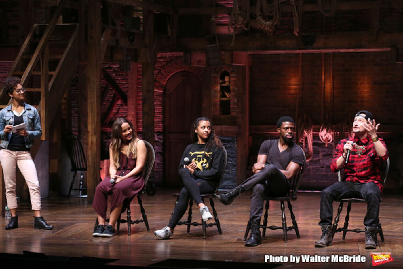 Photo Coverage: #EduHam Takes Over at HAMILTON with Gilder Lehman Institute's American History Education Matinee Photo Coverage: #EduHam Takes Over at HAMILTON with Gilder Lehman Institute's American History Education Matinee Image