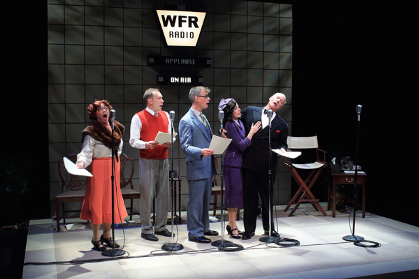 Photo Flash: First Look at VINTAGE HITCHCOCK, A LIVE RADIO PLAY at Flat Rock Playhouse  Image