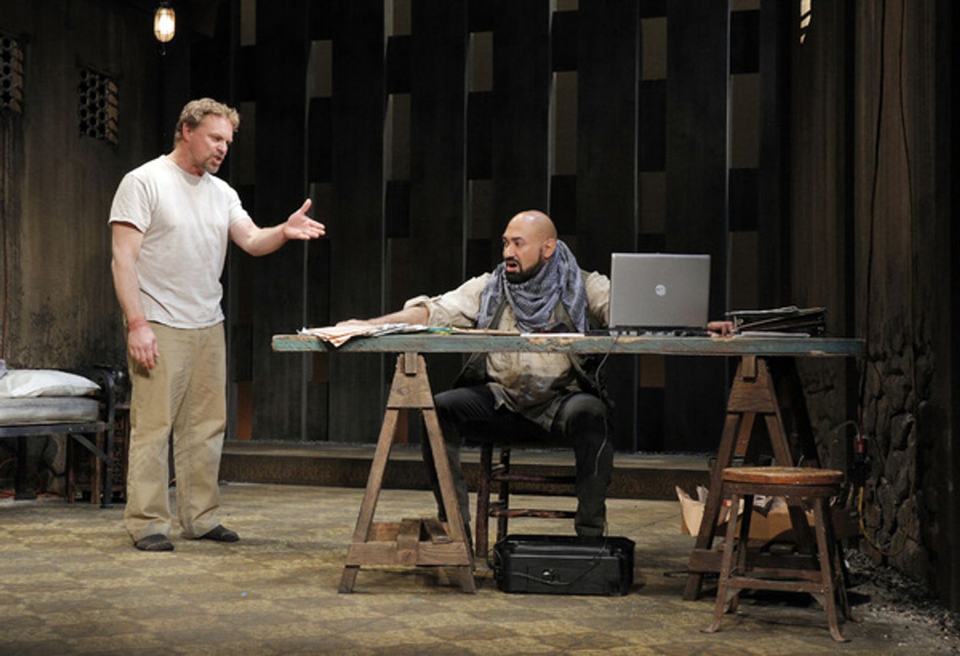 Photo Flash: First Look at THE INVISIBLE HAND at KC Rep Photo Flash: First Look at THE INVISIBLE HAND at KC Rep Image