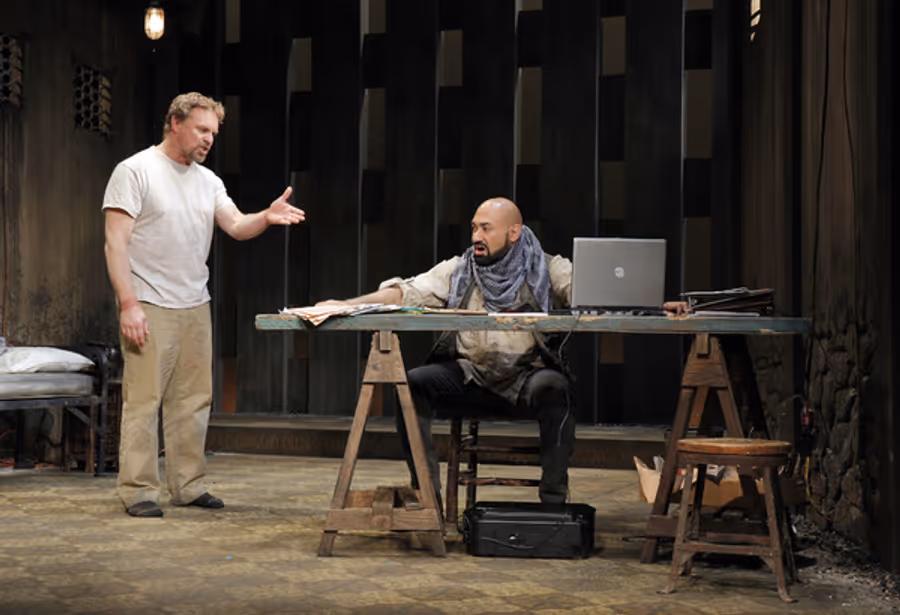 Photo Flash: First Look at THE INVISIBLE HAND at KC Rep  Image