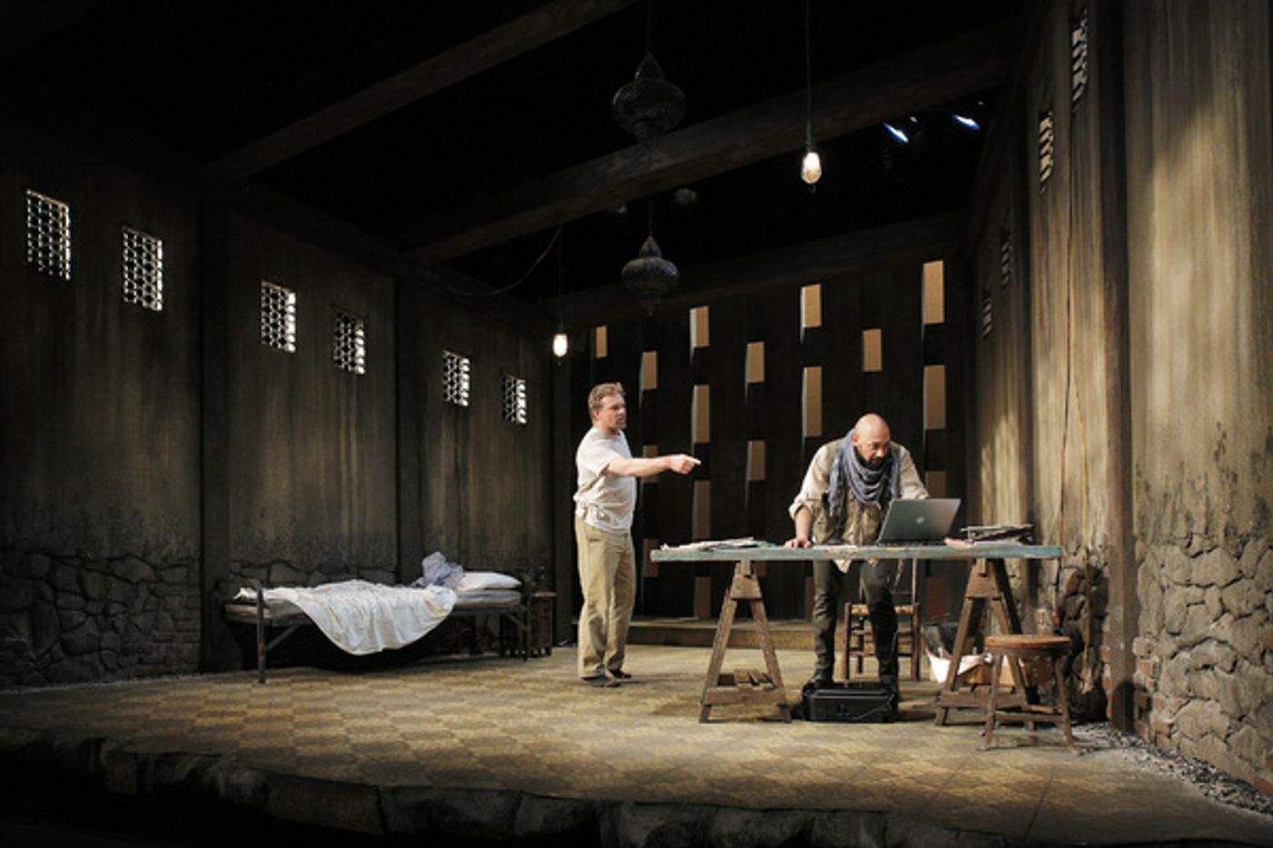 Photo Flash: First Look at THE INVISIBLE HAND at KC Rep Photo Flash: First Look at THE INVISIBLE HAND at KC Rep Image