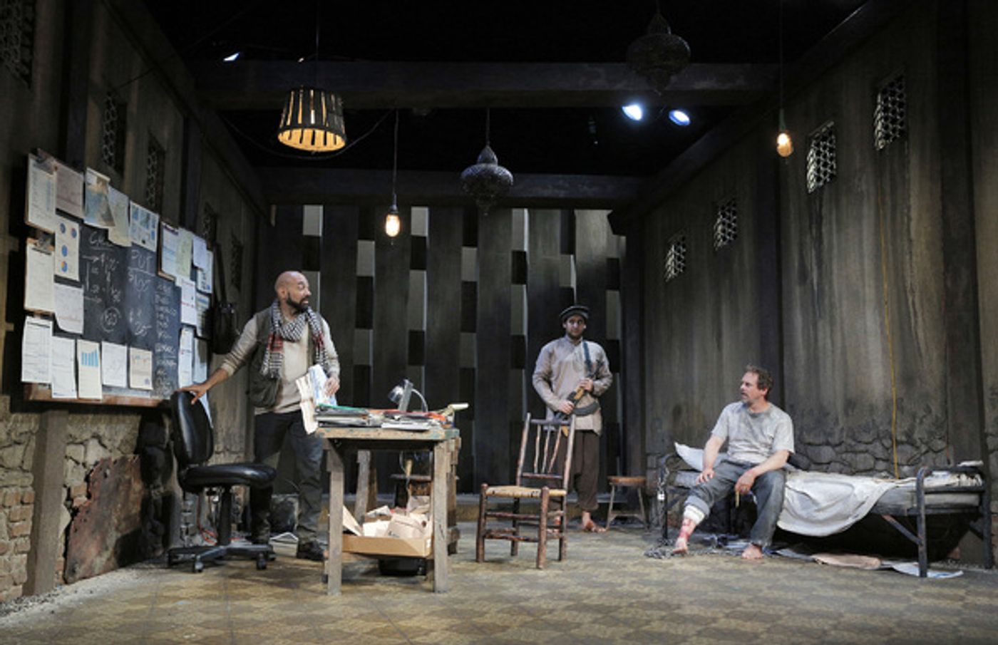 Photo Flash: First Look at THE INVISIBLE HAND at KC Rep Photo Flash: First Look at THE INVISIBLE HAND at KC Rep Image