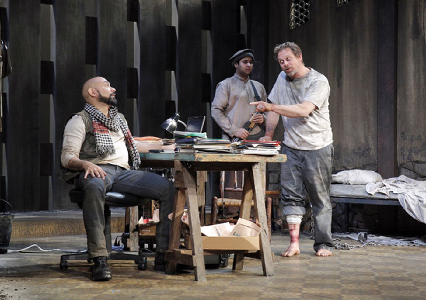 Photo Flash: First Look at THE INVISIBLE HAND at KC Rep Photo Flash: First Look at THE INVISIBLE HAND at KC Rep Image