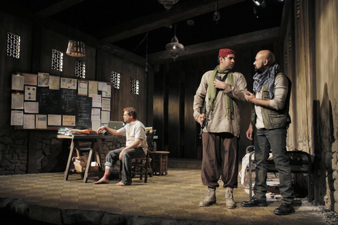 Photo Flash: First Look at THE INVISIBLE HAND at KC Rep Photo Flash: First Look at THE INVISIBLE HAND at KC Rep Image