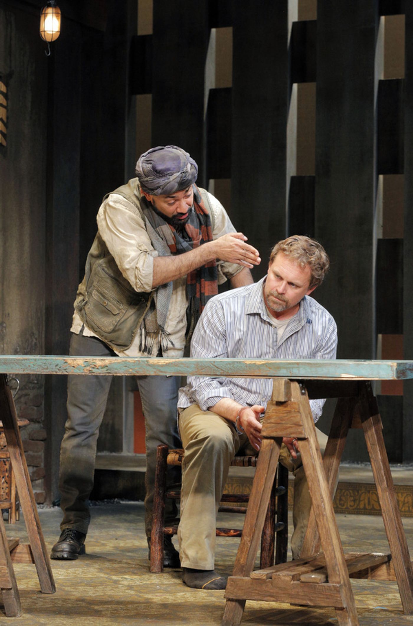 Photo Flash: First Look at THE INVISIBLE HAND at KC Rep Photo Flash: First Look at THE INVISIBLE HAND at KC Rep Image