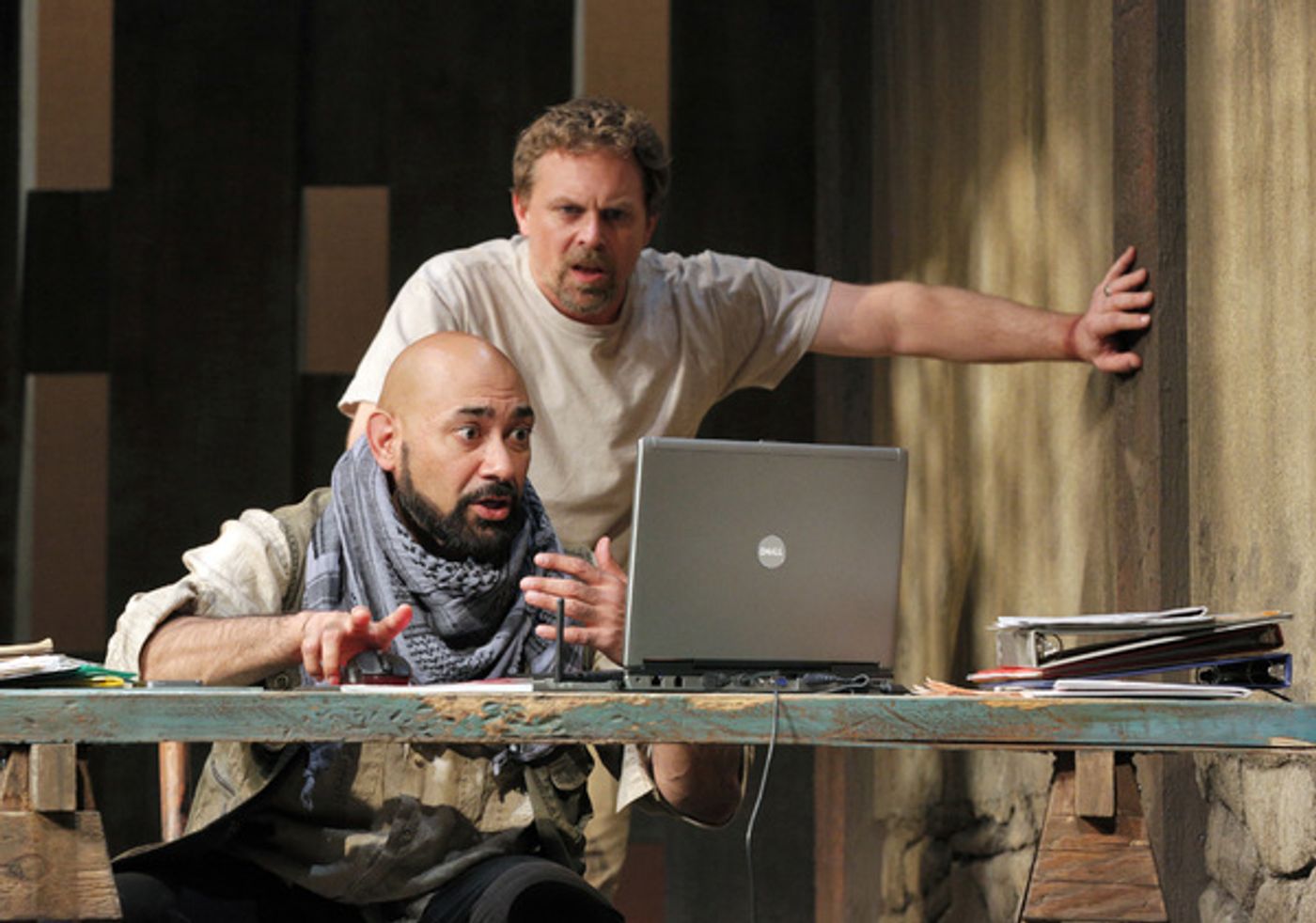 Photo Flash: First Look at THE INVISIBLE HAND at KC Rep Photo Flash: First Look at THE INVISIBLE HAND at KC Rep Image