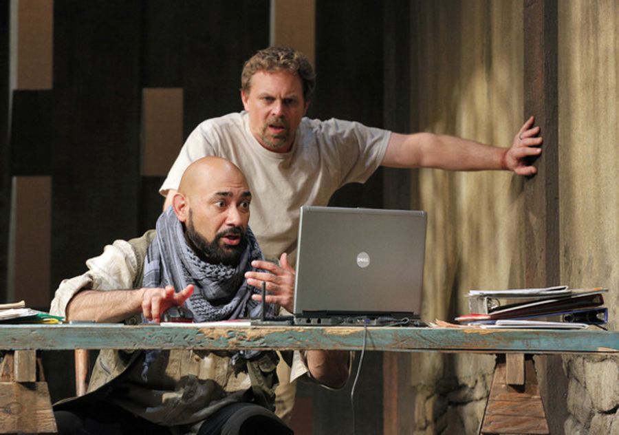 Photo Flash: First Look at THE INVISIBLE HAND at KC Rep  Image