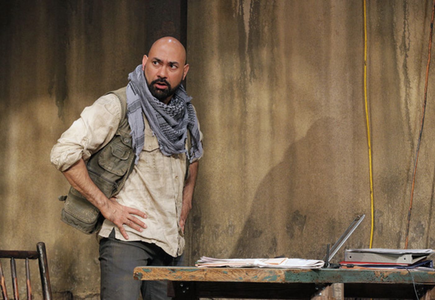 Photo Flash: First Look at THE INVISIBLE HAND at KC Rep Photo Flash: First Look at THE INVISIBLE HAND at KC Rep Image