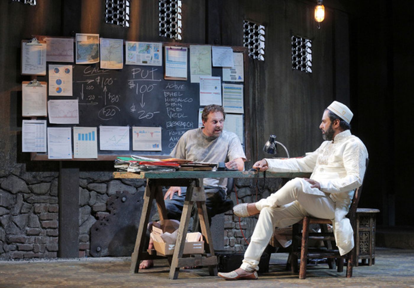 Photo Flash: First Look at THE INVISIBLE HAND at KC Rep Photo Flash: First Look at THE INVISIBLE HAND at KC Rep Image