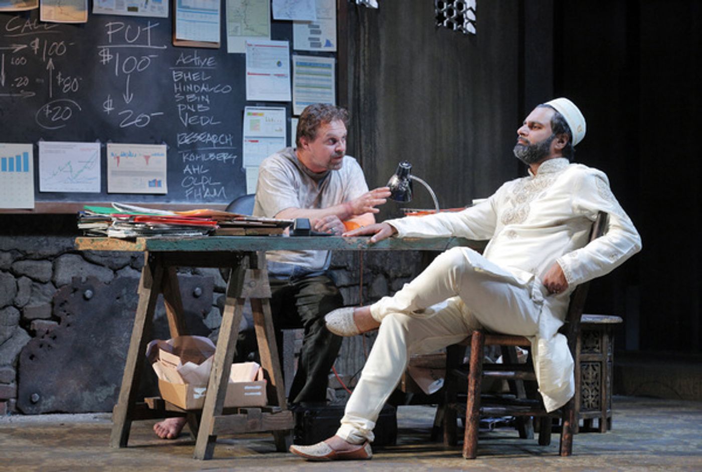 Photo Flash: First Look at THE INVISIBLE HAND at KC Rep Photo Flash: First Look at THE INVISIBLE HAND at KC Rep Image