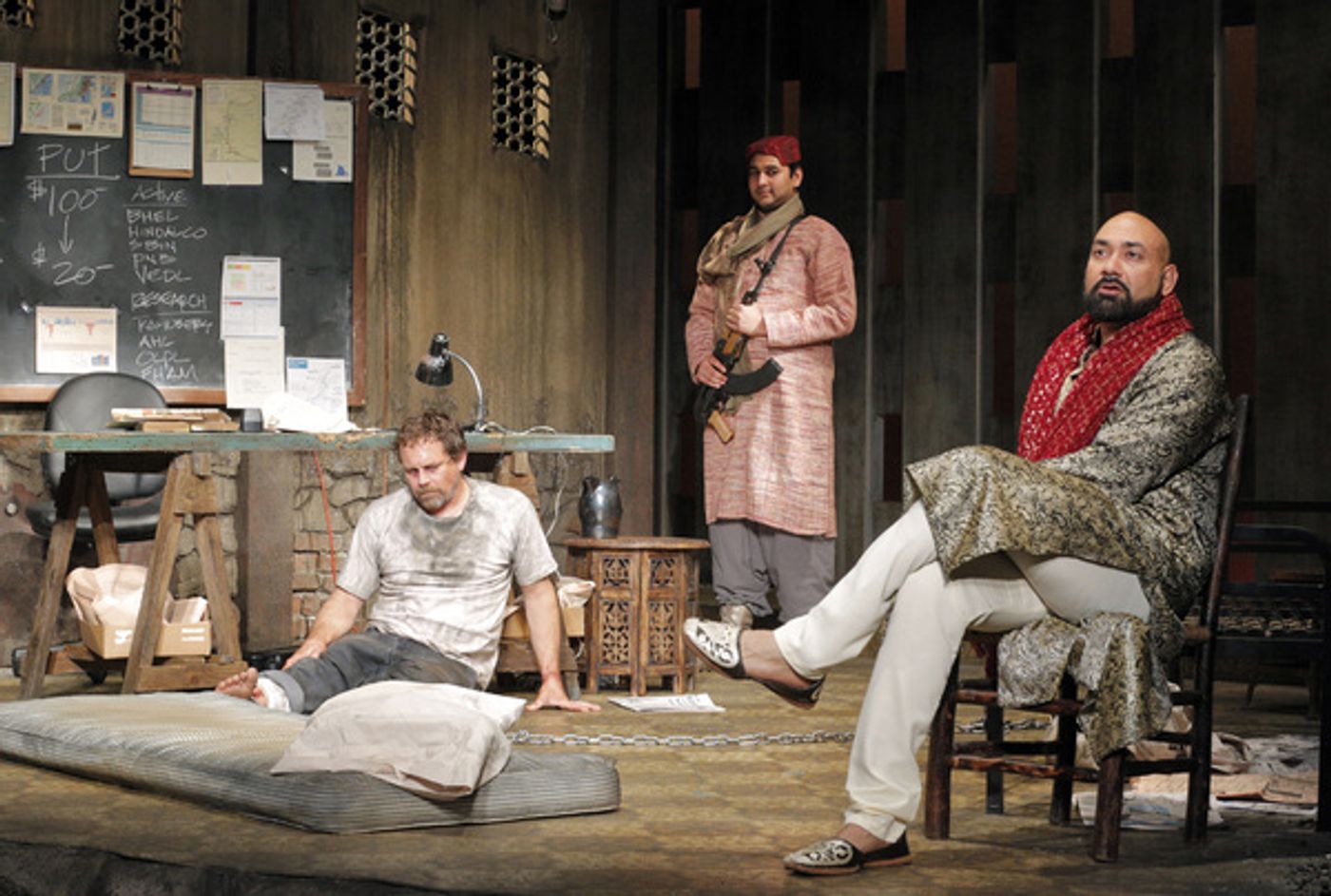 Photo Flash: First Look at THE INVISIBLE HAND at KC Rep Photo Flash: First Look at THE INVISIBLE HAND at KC Rep Image