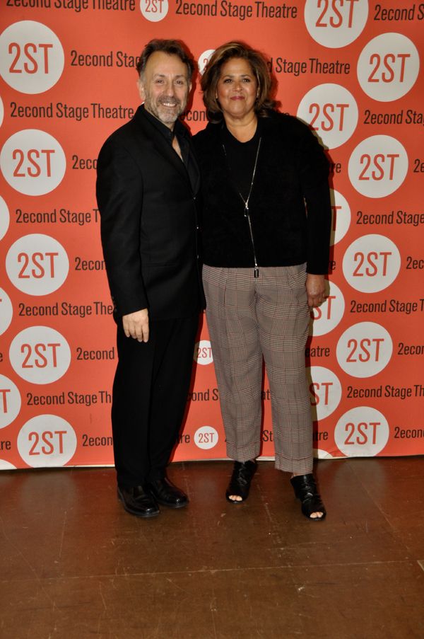 Leonard Foglia and Anna Deavere Smith Photo