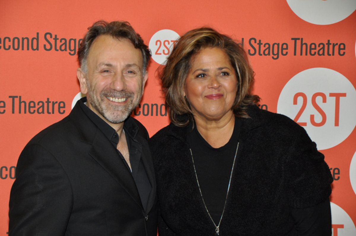 Leonard Foglia and Anna Deavere Smith at 